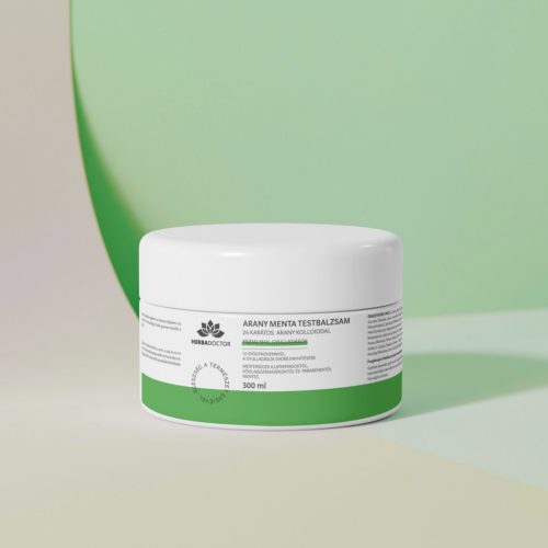 Balsam de corp cu mentă aurie 300 ml