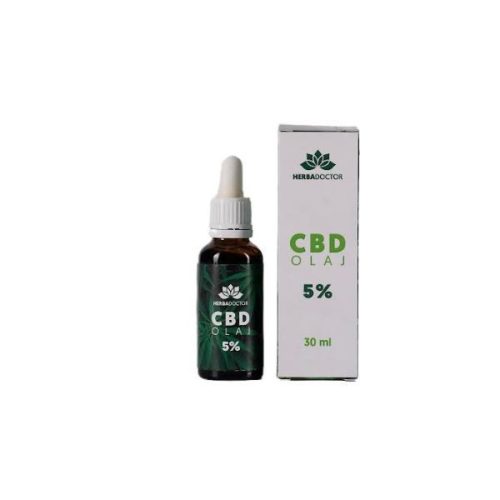 Ulei CBD HerbaDoctor 5% – 30 ml